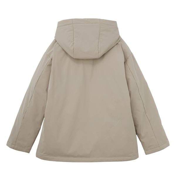 ピースフィットウォーム　保温中わたボリュームフードブルゾン