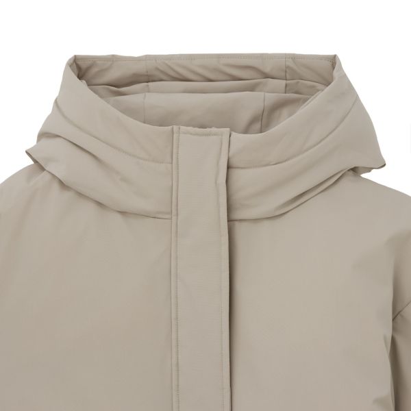 ピースフィットウォーム　保温中わたボリュームフードブルゾン