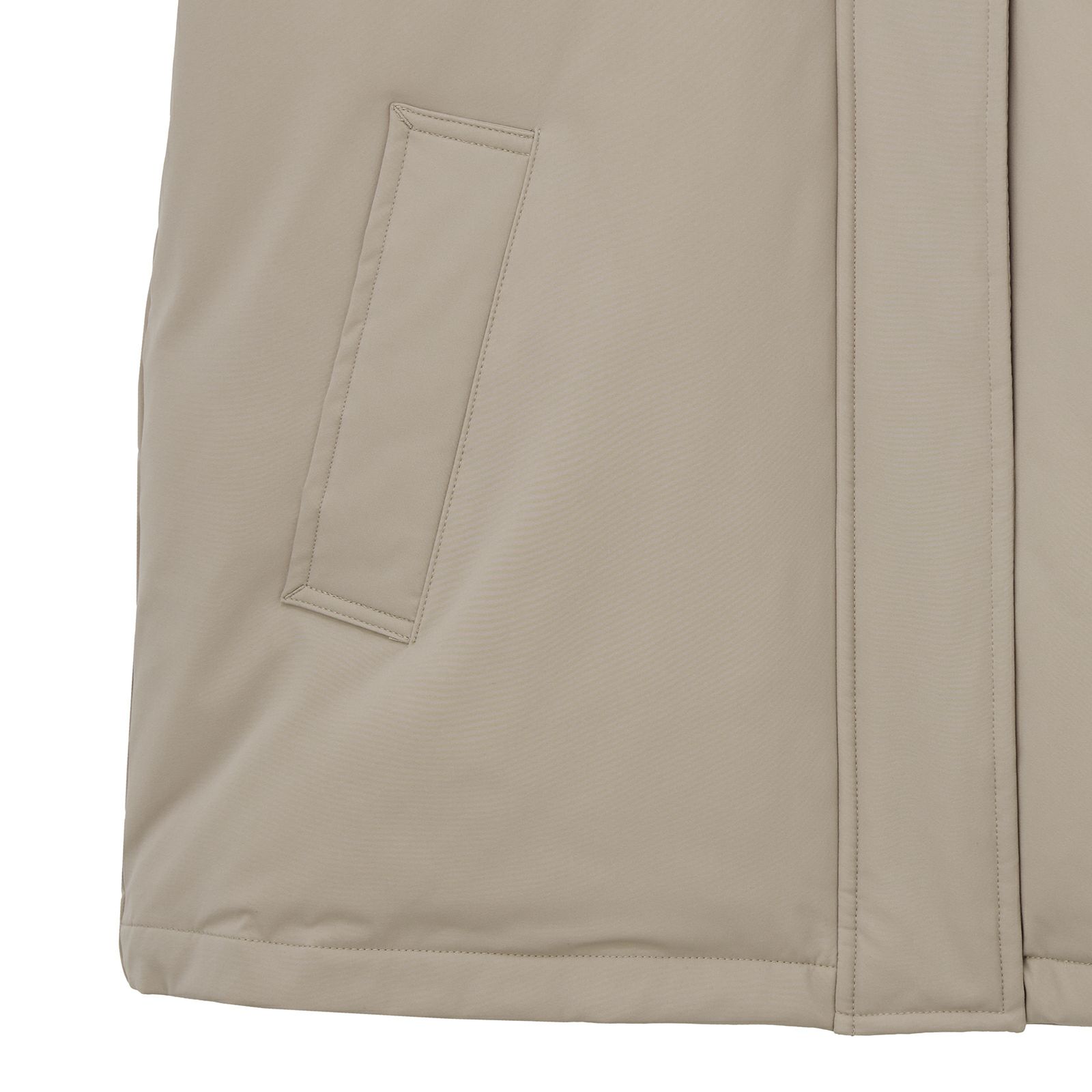 ピースフィットウォーム　保温中わたボリュームフードブルゾン