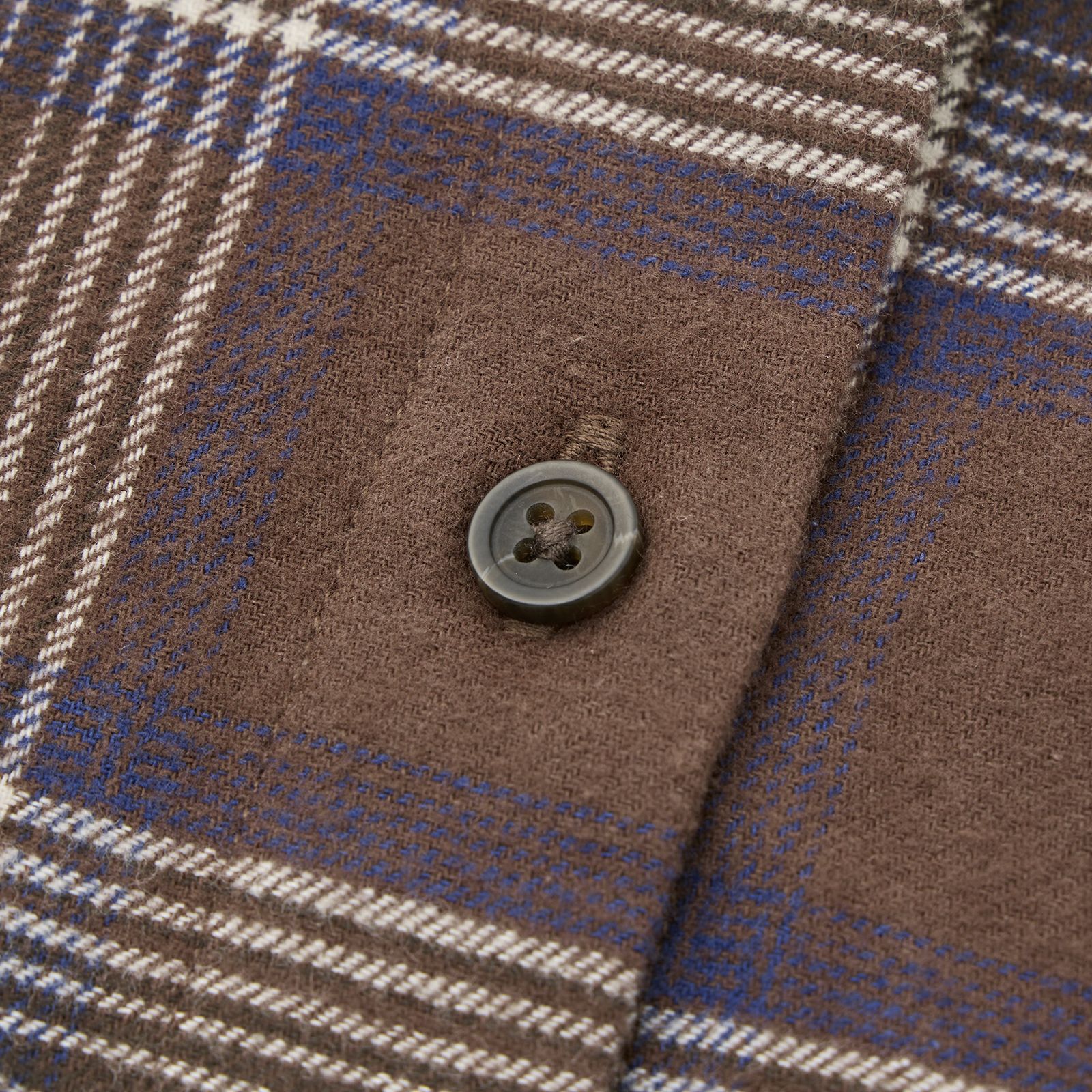 【てまラク】フランネル長袖レギュラーシャツ