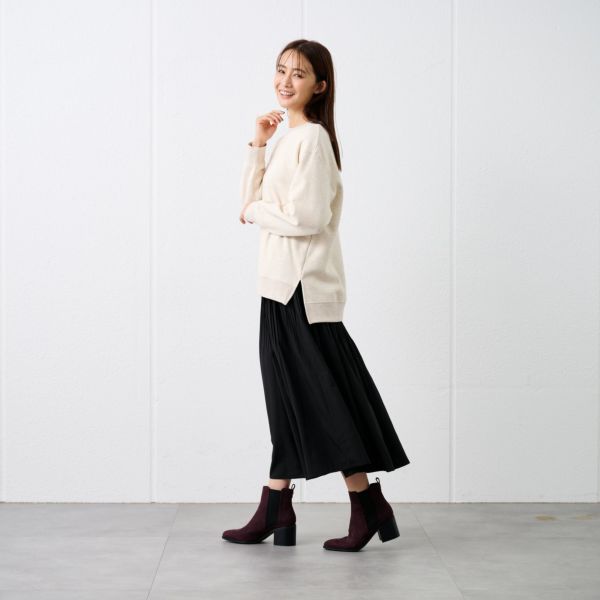 裏起毛プルオーバー