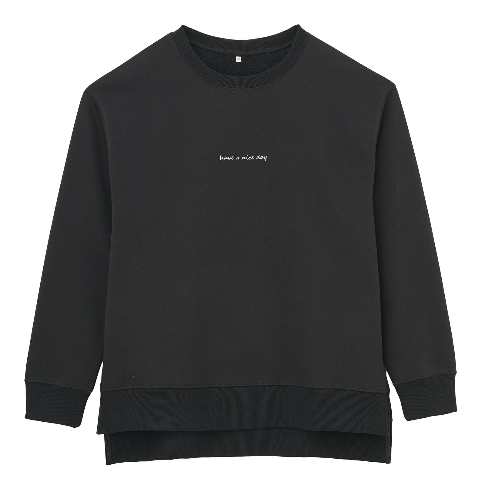 裏起毛プルオーバー