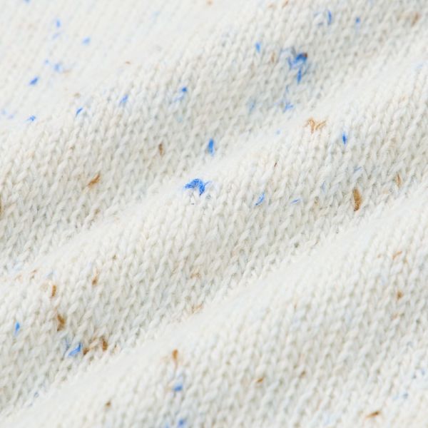 ネップヤーン　クルーネックプルオーバー