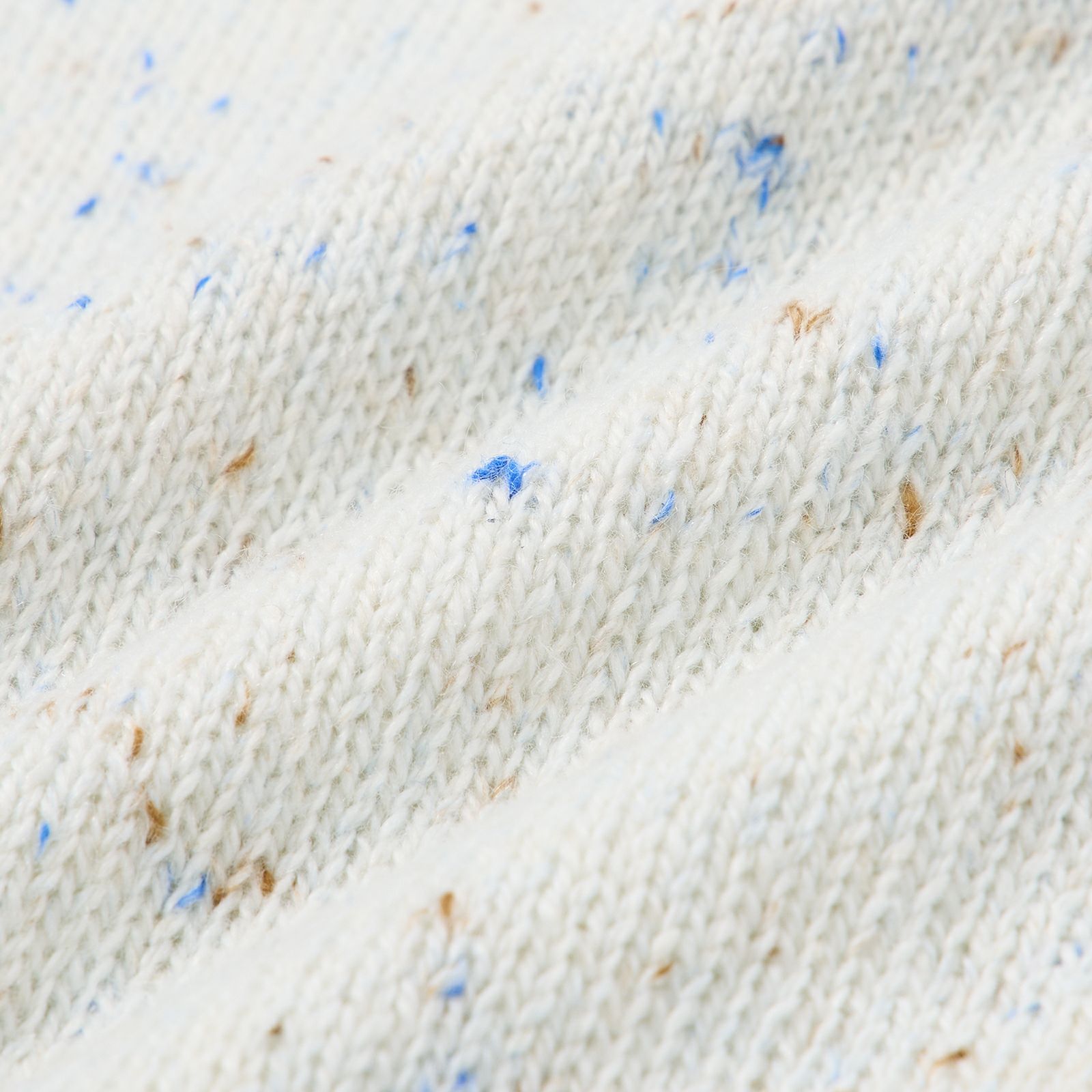 ネップヤーン　クルーネックプルオーバー