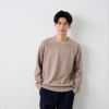 ネップヤーン　クルーネックプルオーバー
