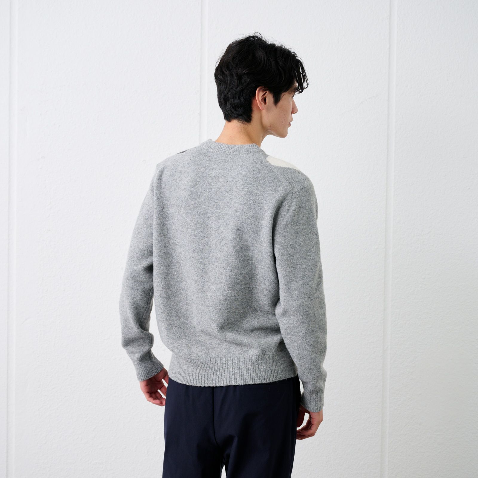 ブラッシュヤーン　クループルオーバーアーガイル