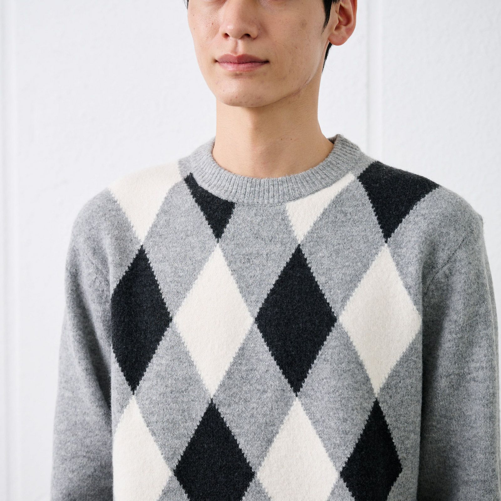 ブラッシュヤーン　クループルオーバーアーガイル