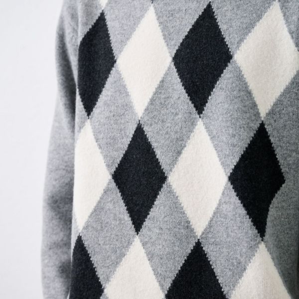 ブラッシュヤーン　クループルオーバーアーガイル