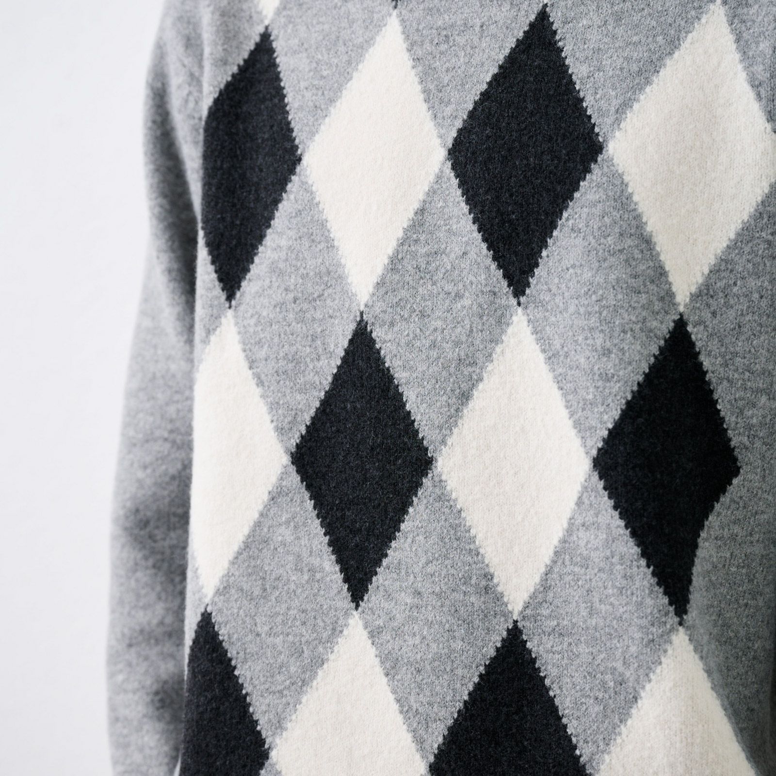 ブラッシュヤーン　クループルオーバーアーガイル