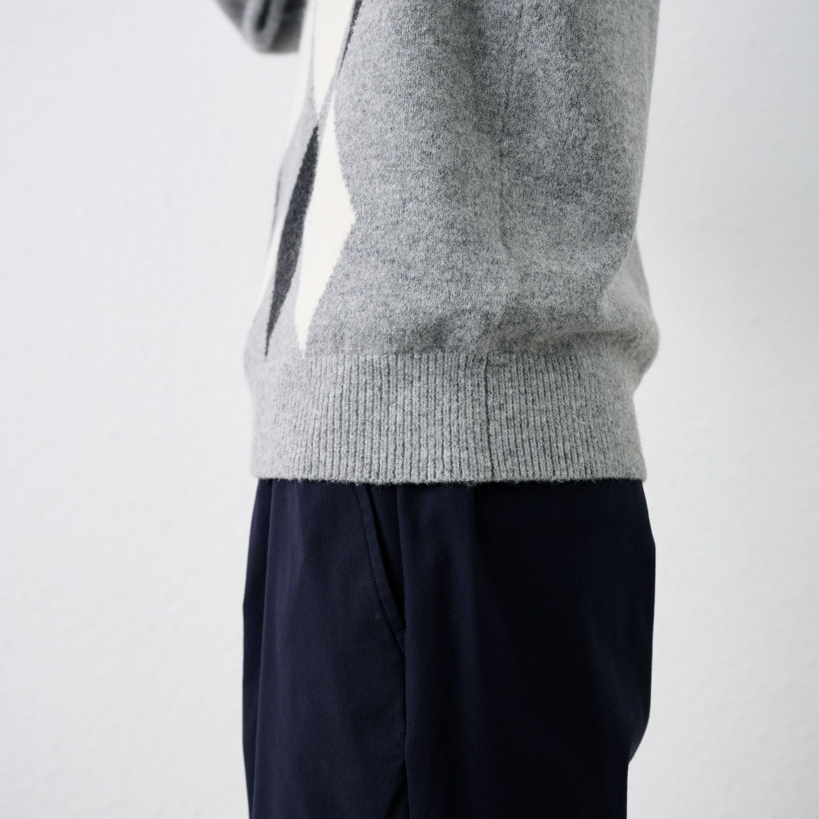 ブラッシュヤーン　クループルオーバーアーガイル