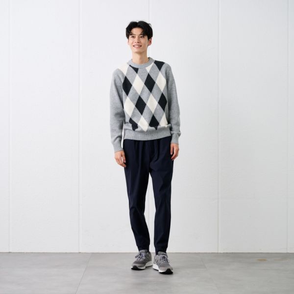 ブラッシュヤーン　クループルオーバーアーガイル