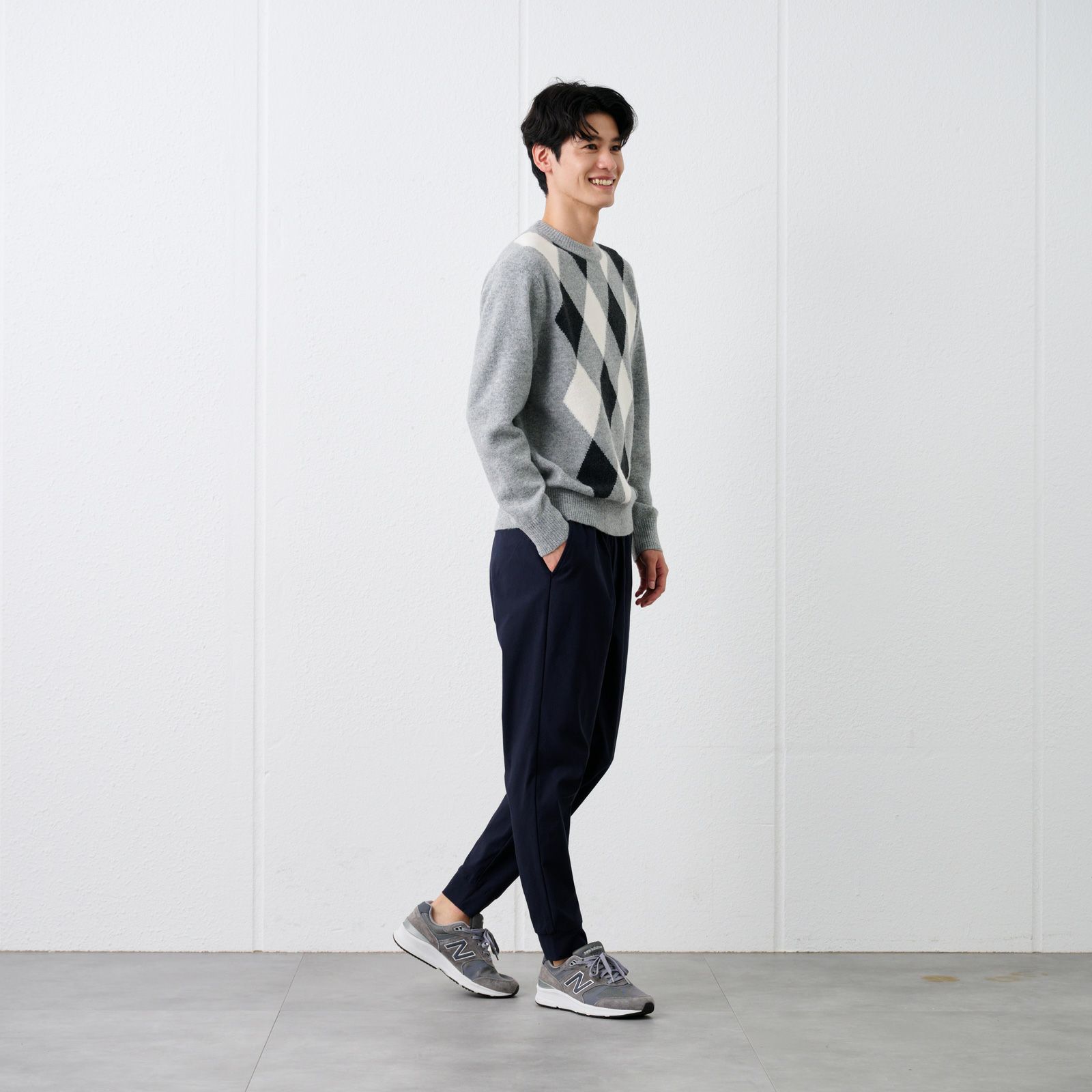 ブラッシュヤーン　クループルオーバーアーガイル