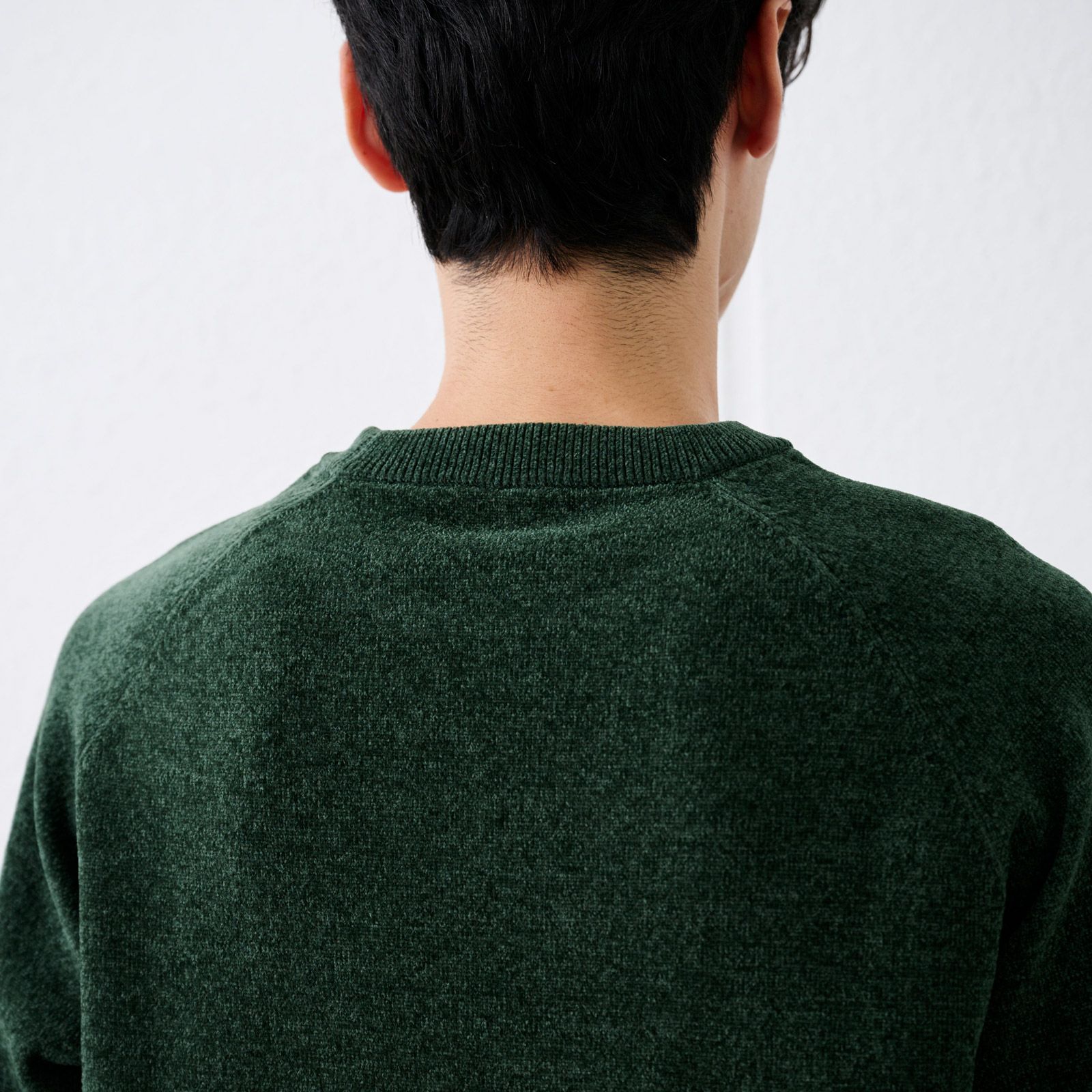 ハイゲージモール　モックネックプルオーバー