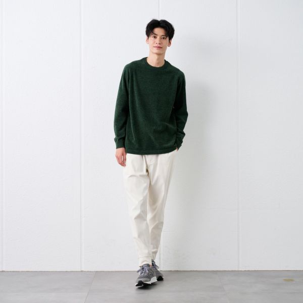 ハイゲージモール　モックネックプルオーバー