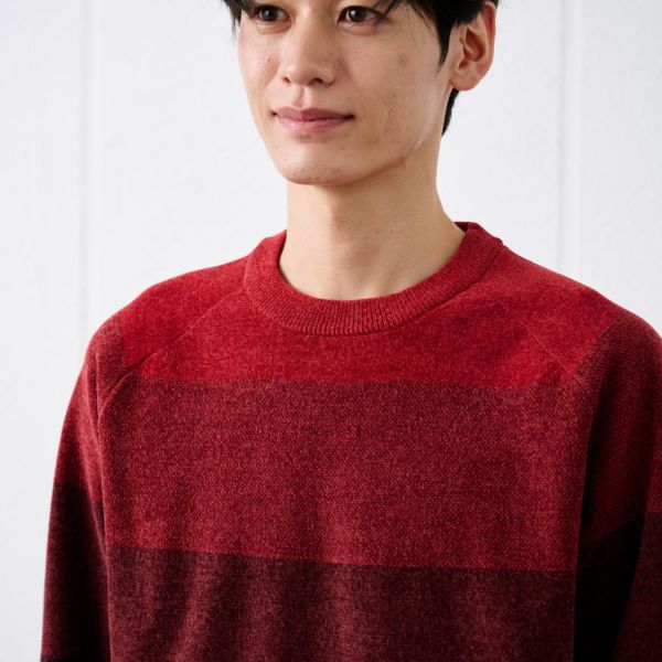 ハイゲージモール　クルーネックプルオーバー