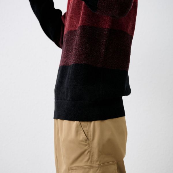 ハイゲージモール　クルーネックプルオーバー