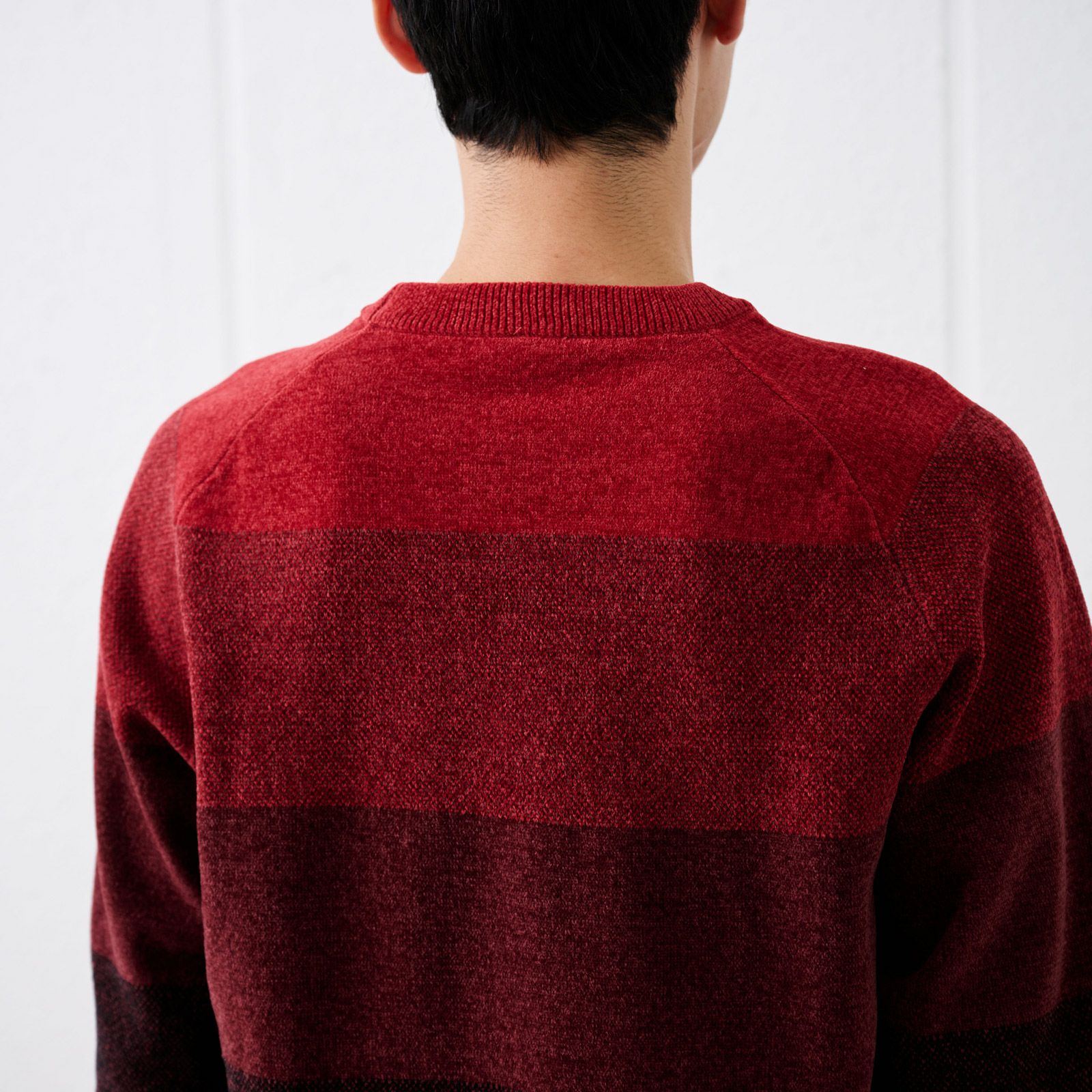 ハイゲージモール　クルーネックプルオーバー