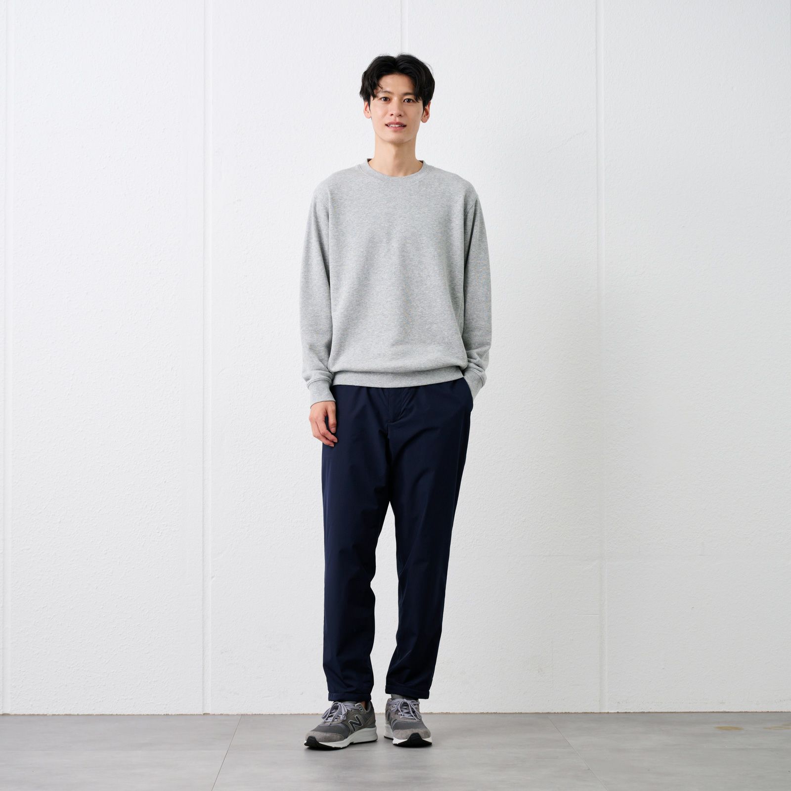 裏フリースイージーパンツ