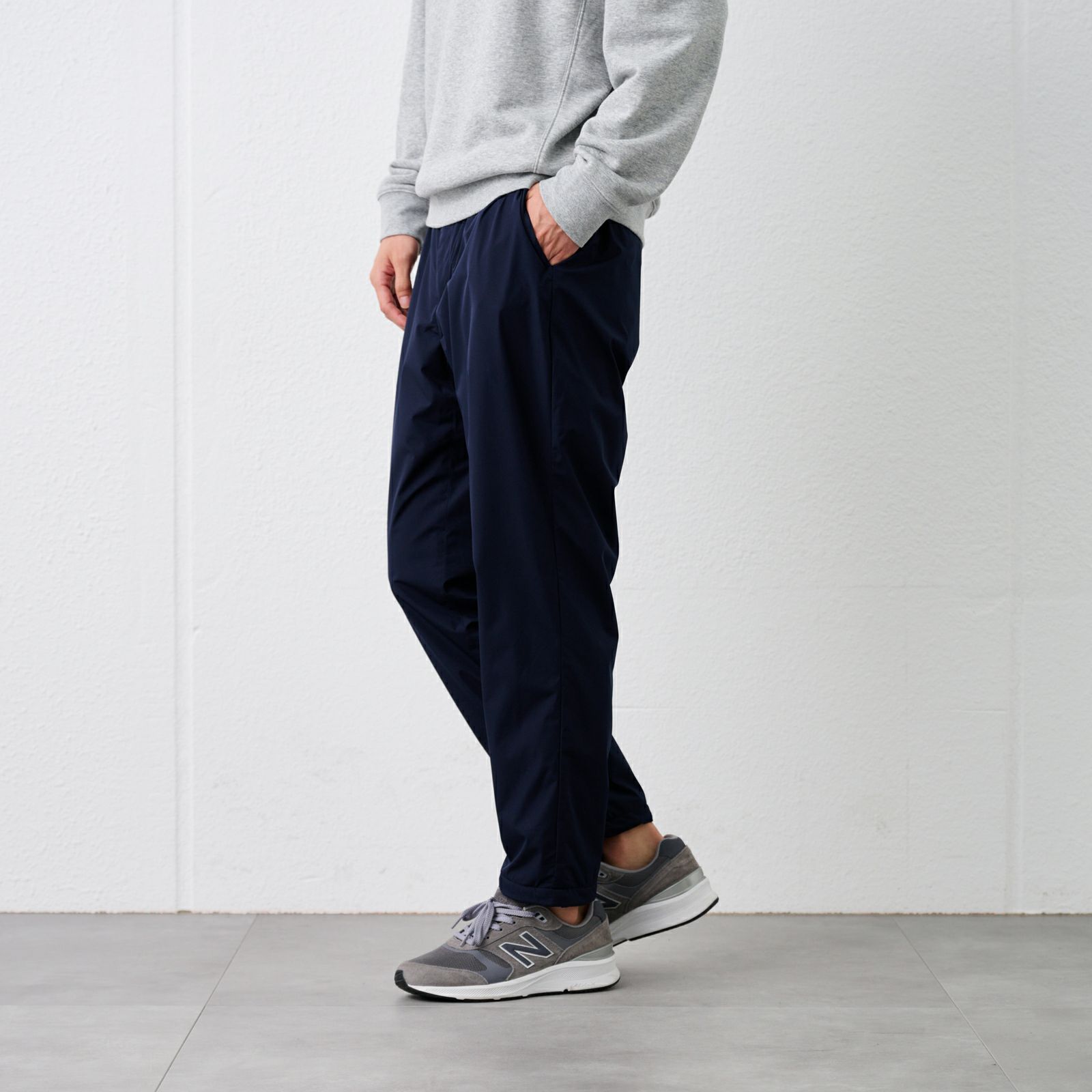 裏フリースイージーパンツ