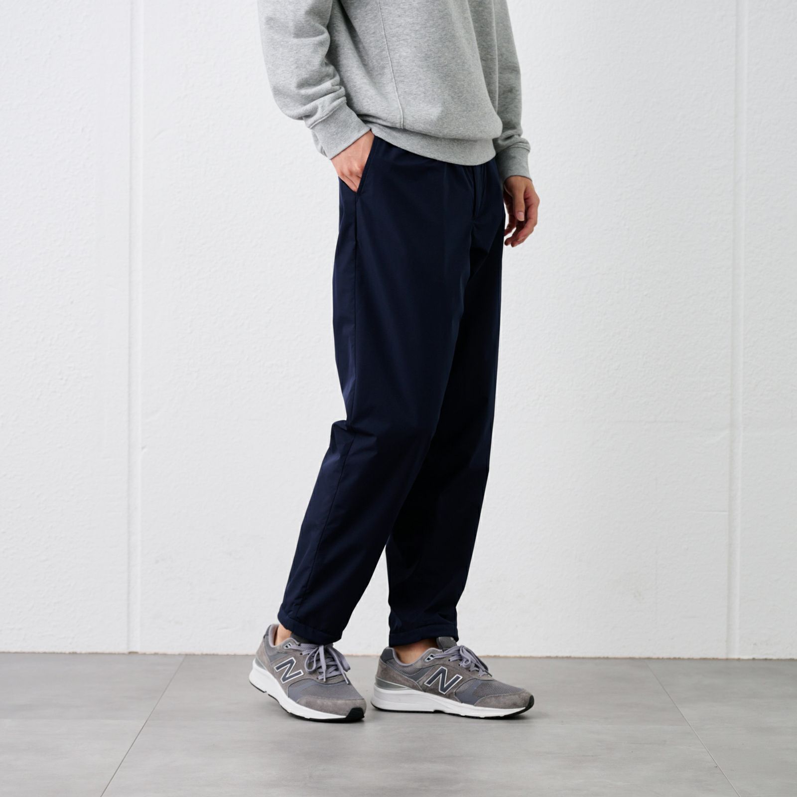 裏フリースイージーパンツ