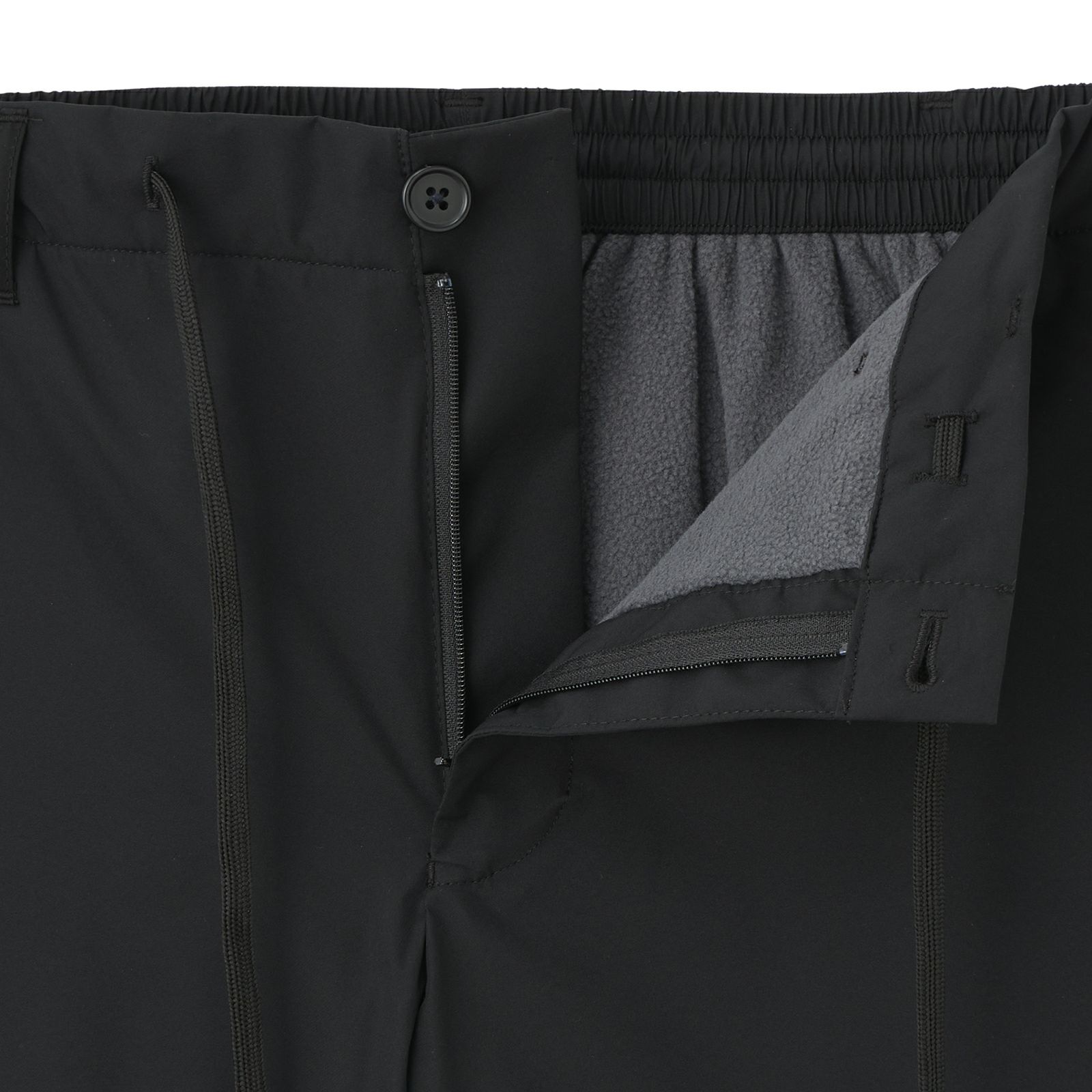 裏フリースイージーパンツ