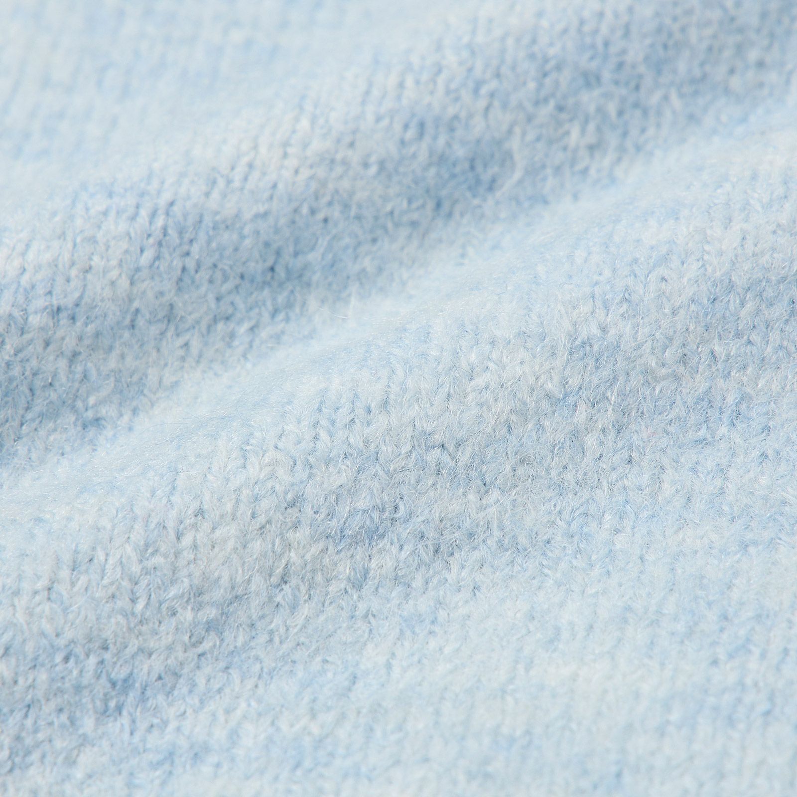 洗える・保湿　ブラッシュヤーンドクターネックプルオーバー