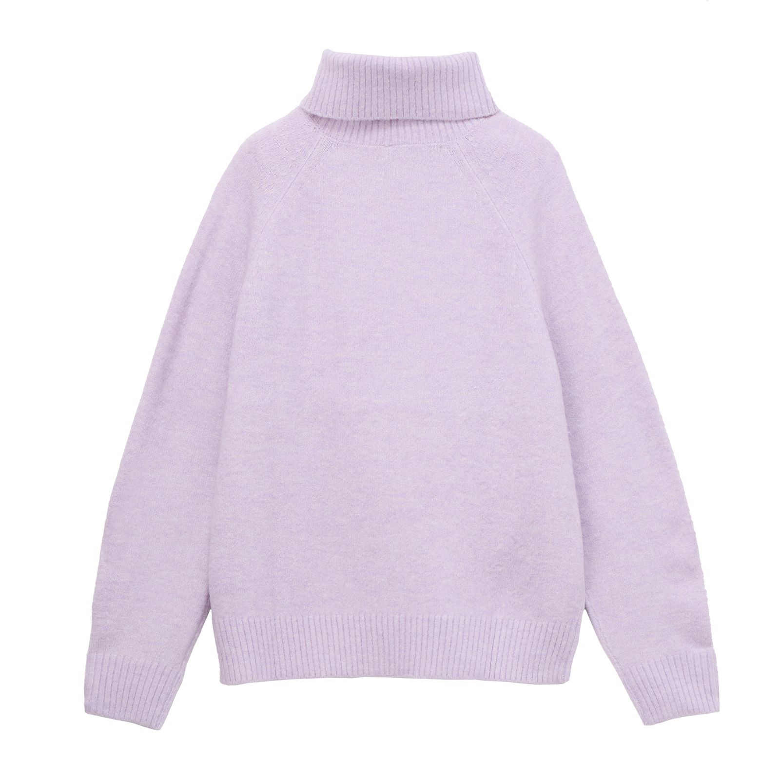 洗える・保湿　ブラッシュヤーンドクターネックプルオーバー