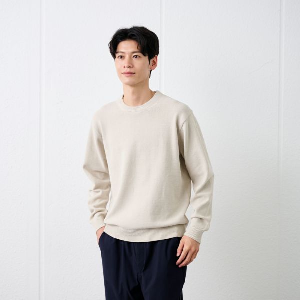 マットモール　クルーネックプルオーバー