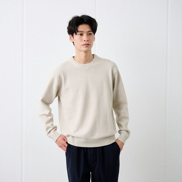 マットモール　クルーネックプルオーバー