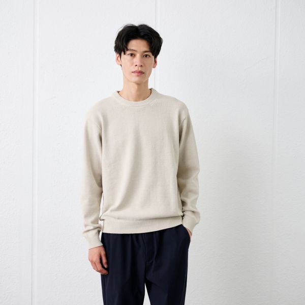 マットモール　クルーネックプルオーバー