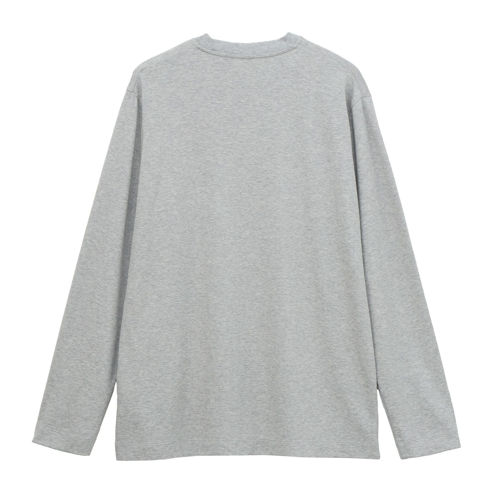 シルキーコットン　スムース長袖Tシャツ